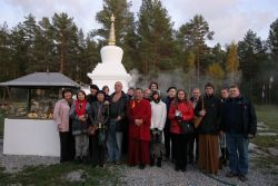 The conference lectors at Veltsa. 2009