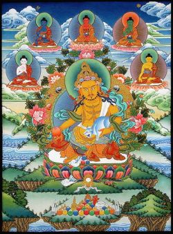 The Practice Of The Single Yellow Dzambala