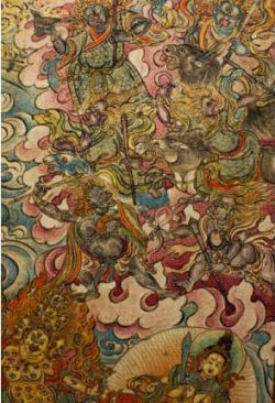 Tibetan Elemental Divination Paintings