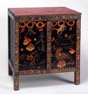 Cabinet for storing offerings