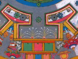 Maṇḍala of Mahāsaṃvara Kālacakra