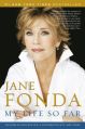 The front cover of Jane Fonda's memoir with her collar up