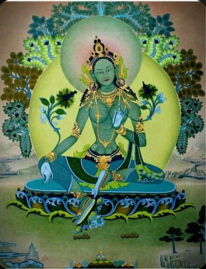 Part 2, Surya Gupta 21 Taras: meditating on virtuous body of Tara; distinct embodiments of Tara’s Compassion and Wisdom
