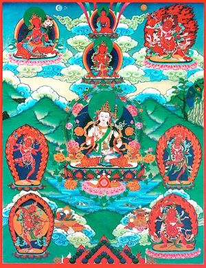 Magnetize me: working with the magnetizing activity deities of the Padma Buddha family: Amitabha, Chenrezig, Hayagriva, Vajrayogini, Vajradharma