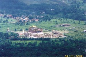The new Dzongsar shedra, Jamyang Khyentse Chökyi Lodrö Institute, in Chauntra, India