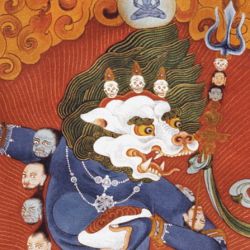 The secret book of Simhamukha