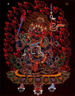 Mahakala is a Protector of all Tibetan Buddhism