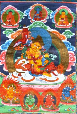 A Ritual of Fire Sacrifice to the God of Wealth (Vaisaravana)