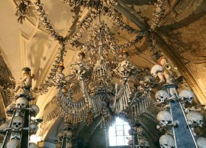 Tantric Ritual Objects Formed Of Human Bones