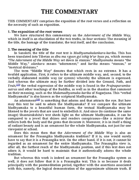 File:Shantarakshita madhyamakalankara adornment-of-the-middle-way.pdf