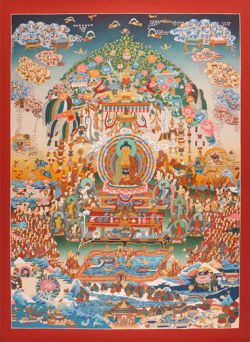 Amitabha in Sukhavati