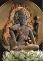 Six-Armed Nyoirin Kannon. Painted Wood, H = 78.7 cm, Heian Era, ICP. Muroji Temple (Nara).