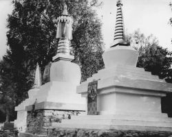 Estonian stupas, built