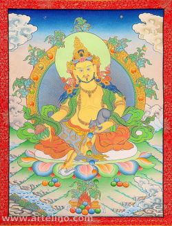 The Dhārani of Yellow Jambhala’s Chief Form