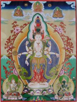 The first thangka made by Väärtnõu.