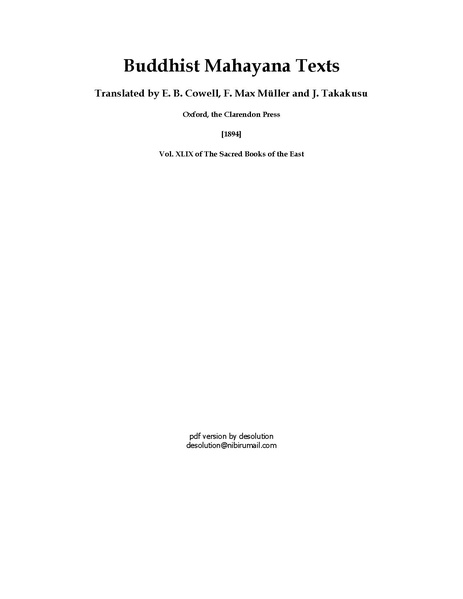 File:(Ebook, Occult, Philosophy, Religion) Buddhism Mahayana Texts.pdf