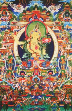 Manjushri Sadhana: Front Generation Explanation