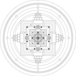 The Kālacakra maṇḍala according to the Vajrāvalī of Abhayākaragupta