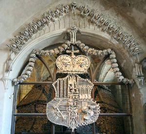 Tantric Ritual Objects Formed Of Human Bones