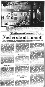 Eesti Päevaleht, 16 March 1988: "Nad ei ole alistunud!"