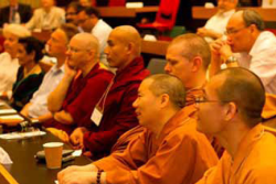 In the conference hall