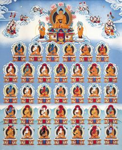 The Five Buddha Families by Irini Rockwell