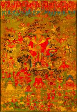 Pehar offering thangka