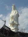 Dai (Big) Gyoran Kannon 大魚籃観音,Tōzen-in Temple 東善院,Odawara City, Kanagawa Pref. Built in 1982, H = 13 meters