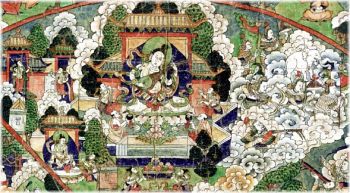 Depiction of the gods from a of the