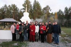 At the Veltsa stupa